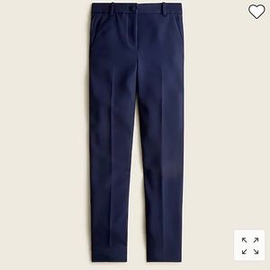 J. Crew high-waisted Cameron pant navy